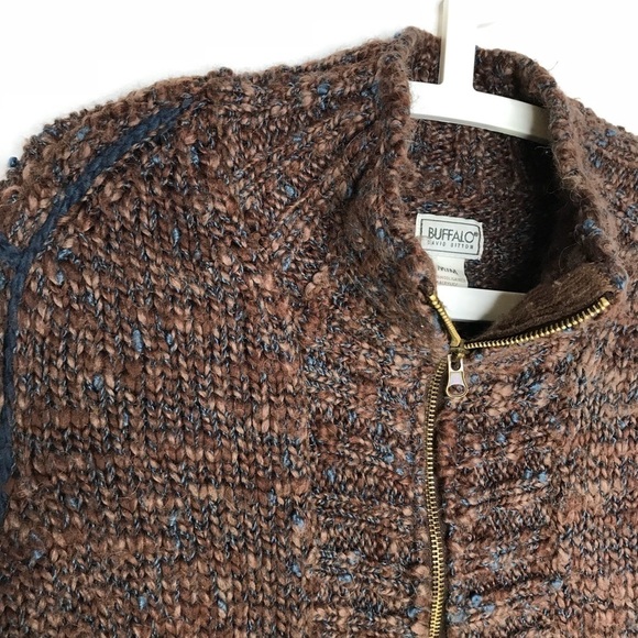 Buffalo David Bitton Cozy Front zip sweater - Picture 3 of 8